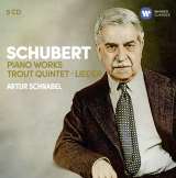 Schnabel Artur Schubert: 3 Sonatas, Impromptus, Moments Musicaux, Trout Quintet, 7 Lieder