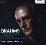 Brahms Johannes Brahms: The Symphonies, Concertos, Ein Deutsches Requiem