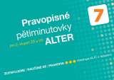 Alter Pravopisné pětiminutovky 7 pro 2. stupeň ZŠ a VG