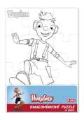EFKO Hurvínek - omalovánkové puzzle 12 dílků/obdélník