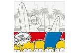 EFKO The Simpsons: Vymaluj si malý čtverec/Mini puzzle