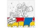 EFKO The Simpsons: Vymaluj si čtverec/Mini puzzle