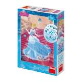 Dino Disney Princezny - Popelka na schodech: diamond puzzle 200 dílků