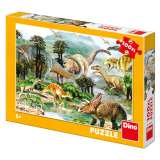 Dino Život dinosaurů: puzzle 100XL dílků