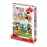 Dino Minnie pracuje: puzzle 2x77 dílků