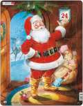 Larsen Puzzle MINI - Vánoční přání s obálkou/9 dílků
