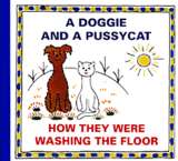 apek Josef A Doggie and a Pussycat - How they were washing the Floor