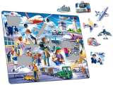 Larsen Puzzle MAXI - Letiště/42 dílků