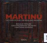 Martin Bohuslav Complete Music For Violin And Orchestra