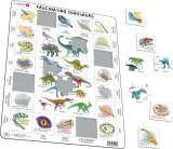 Larsen Puzzle MAXI - Fascinující svět dinosaurů/35 dílků