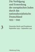 Löw Andrea Deutsches Reich Und Protektorat September 1939 - September 1941