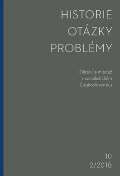 Univerzita Karlova, Filozofická fakulta Historie–Otázky-Problémy 2/2018