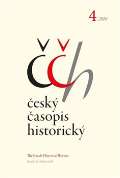 Historický ústav AV ČR, v.v.i. Český časopis historický 4/2018
