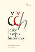 Historický ústav AV ČR, v.v.i. Český časopis historický 3/2018