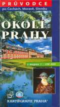 Kartografie Praha Okolí Prahy s mapou 1:100 000