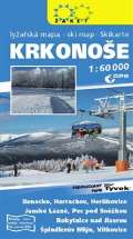 Žaket Krkonoše - lyžařská mapa 1:60 000