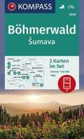 Marco Polo Šumava soubor 2 map 2000 NKOM 1:50T