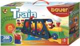 Bauer Stavebnice BAUER: Train Vláčky 200 dílů