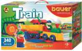 Bauer Stavebnice BAUER: Train Vláčky 340 dílů