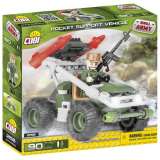 COBI Stavebnice COBI 2156 Small Army Podpůrné raketové vozidlo/90 kostek+1 figurka