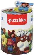 puzzlika Výroba džínů: naučné dějové puzzle 15 dílků