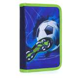OXYBAG Penál 1 patrový s chlopní, naplněný fotbal