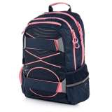 OXYBAG Studentský batoh OXY Sport PASTEL LINE pink