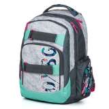 OXYBAG Studentský batoh OXY Style Grey tropical