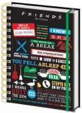 Filmový MERCHANDISING Zápisník Friends - Ikonický - A5