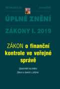 Poradce AKTUALIZACE I/5 - Úplné znění po novele: ZÁKON o finanční kontrole ve veřejné správě