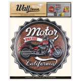 Argus Wall decor Retro Motor California - samolepící dekorace 30,5x38 cm