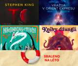 OneHotBook Audio roku 2017 - CDmp3 (komplet TO, Vražda v orient expresu, Knihy džunglí, Nekonečný příběh)