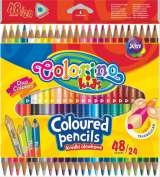 Colorino Pastelky trojhrann oboustrann 48 barev
