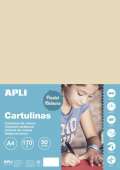 APLI Barevn papr A4 170 g - vanilkov 50 ks