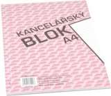 BOBO BLOK Kancelářský blok A4, linka, 50 listů