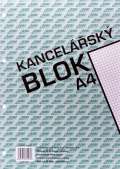 BOBO BLOK Kancelářský blok A4, čtvereček, 50 listů