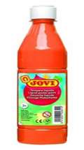 Jovi JOVI temperová barva 500ml v lahvi oranžová