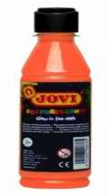 Jovi JOVI temperová barva neónová 250ml v lahvi oranžová