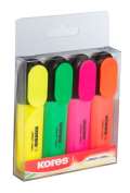 Kores Kores BRIGHT LINER zvýrazňovač sada 4 barvy