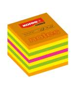 Kores Kores Neonové bločky CUBO Summer 75x75mm, mix barev