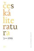 Ústav pro českou literaturu AV Česká literatura 3/2019