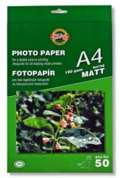 KOH-I-NOOR HARDTMUTH Koh-i-noor foto papír A4 mat 190g 50 ks
