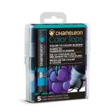 Chameleon Set Chameleon Color Tops, 5ks - studené tóny