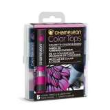 Chameleon Set Chameleon Color Tops, 5ks - růžové tóny