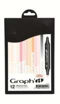 Graph'it Graph´it Set alkoholových popisovačů, 12ks – Skin