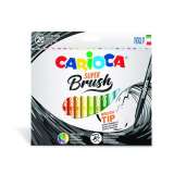 Carioca CARIOCA štětcová pera Super Brush 20 ks