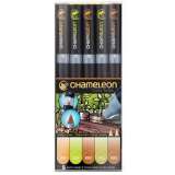 Chameleon Set Chameleon tónovací fixy, 5ks - zemité tóny