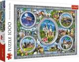 TREFL Světové zámky: Puzzle/1000 dílků