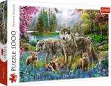 TREFL Vlčí rodina: Puzzle/1000 dílků