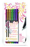 Chameleon Set Chameleon Fineliner - detailní popisovače, 6ks - základní tóny